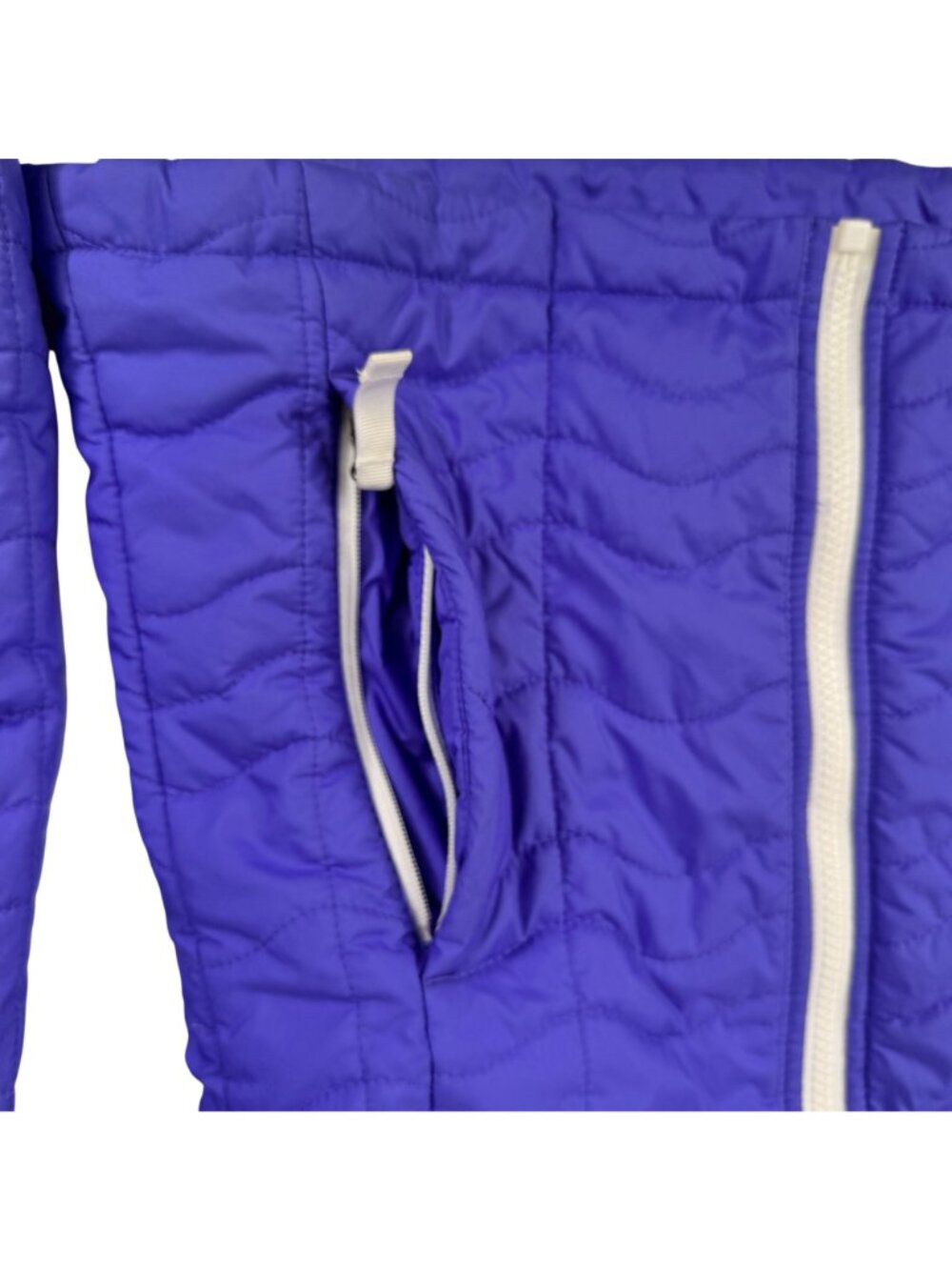 The North Face TNF Womens Quilted Jacket Purple XS Nylon Lightweight Full Zip - Picture 11 of 16